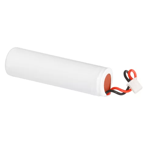 Acumulator Li-ion 18650, 3.7V DC, 2600mAh cu protectie BMS, cu fire