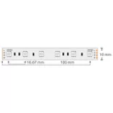 BANDA LED PROFESIONALA FLEXIBILA, 14,4w/m, 60 LED/M, RGB — imagine 3