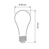 Bec LED, 20W, E27, lumina neutra — imagine 2