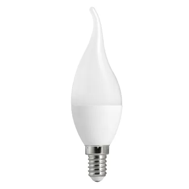 Bec LED flacara 5W, E14, 4000K, 220-240V AC