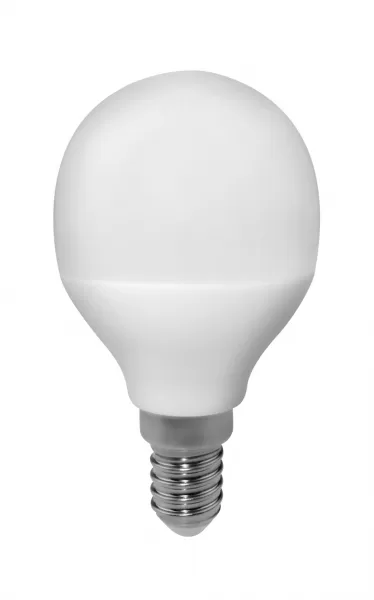 Bec LED sferic , 5W, E14, 2700K, 220V AC, SMD2835