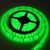 BANDA LED VERDE 4.8W/m, 12V DC, 60LED/m, SMD2835, IP20 — imagine 1