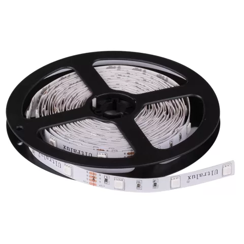 Banda LED RGB 7.2W/m, 12V DC, SMD5050, 30LED/m, IP20