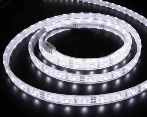 BANDA LED 14,4W/m, 12V DC, SMD5050, 60LED/m, IP20