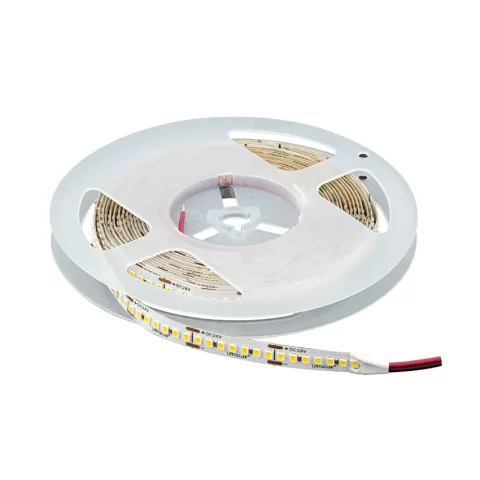 Banda LED profesionala 17W/M, 2700K, 24V DC, 210 LED/M, SMD2835, IP20
