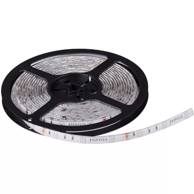 BANDA LED RGB 7.2W/m, 12V DC, SMD5050, 30LED/m, IP65