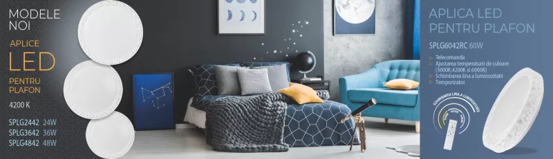Iluminat decorativ cu telecomandă