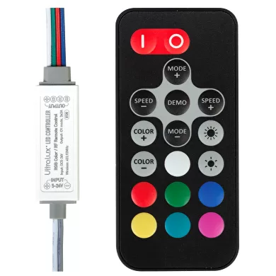 CONTROLLER MINI RF PENTRU BENZI LED RGB