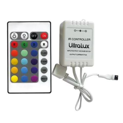 CONTROLLER INFRAROSU PENTRU BENZI LED RGB