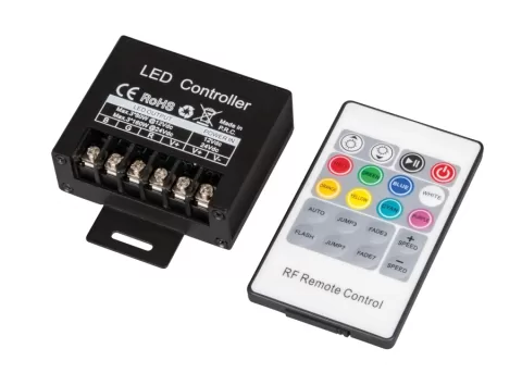 Controller RF pentru benzi LED RGB, 240W, 20A, 12-24V DC