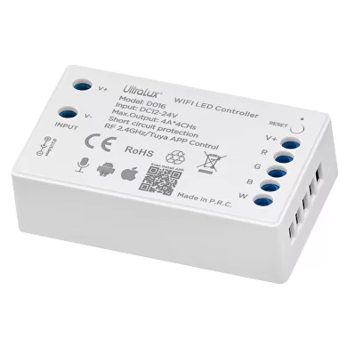 CONTROLLER SMART RF 2.4g RF WIFI RGBW 16A 192W 12-24V