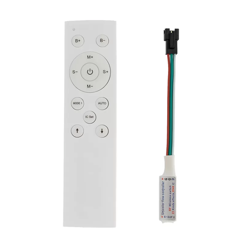 Controller mini RF pentru benzi digitale LED