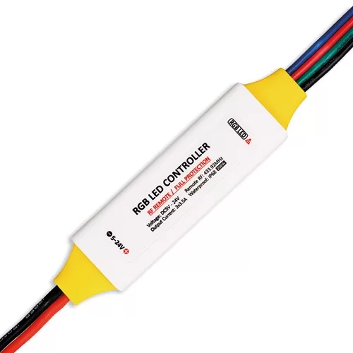 CONTROLLER PROFESIONAL RF BENZI LED RGB, FARA TELECOMANDA