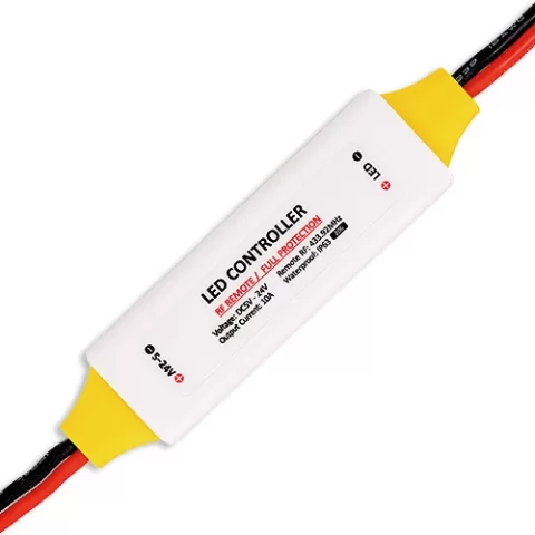 CONTROLLER PROFESIONAL RF BENZI LED MONOCROMATICE, FARA TELECOMANDA