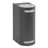 Corp de iluminat exterior, IP44, 2xGU10, grafit — imagine 1
