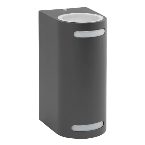 Corp de iluminat exterior, IP44, 2xGU10, grafit
