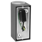 Corp de iluminat exterior, IP44, 2xGU10, grafit — imagine 2