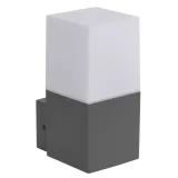 Corp de iluminat fatada E27, IP65, grafit — imagine 1
