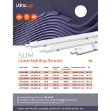 Corp de iluminat liniar LED slim 0.6m IK08 IP65 18W 4000K — imagine 4