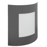 Corp de iluminat pentru exterior de perete, E27, IP44, grafit — imagine 1