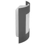 Corp de iluminat pentru exterior de perete, E27, IP44, grafit — imagine 2