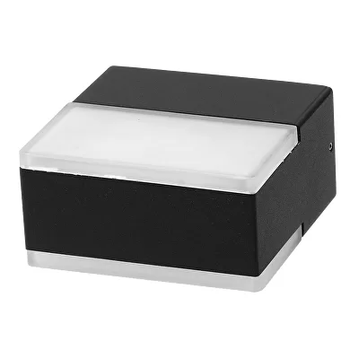 DISP.DE ILUM.EXT.2*4,5W 2700K 220V IP65 GRAFIT