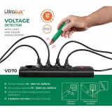 Detector voltaj 70-1000V AC cu LED si sonerie — imagine 3