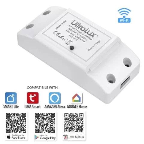 INTRERUPĂTOR INTELIGENT Wi-Fi, 2200W, 220-240V AC