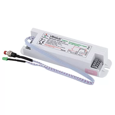 KIT pentru iluminat LED de urgenta cu baterie Litiu 3.6V 2500 mAh inclusa, minim 120min, 24W