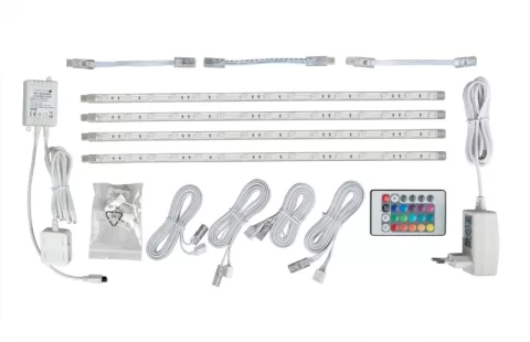 Kit banda LED, lumina RGB, pentru iluminare ambientala