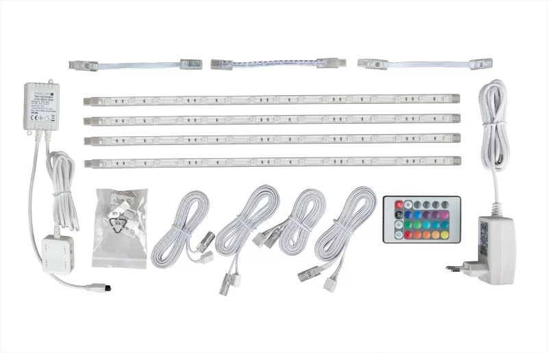 Kit banda LED, lumina RGB, pentru iluminare ambientala
