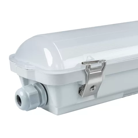 Lampa LED industriala cu senzor 1.5M PC, 220V-240V AC, 55W MAX SMD 2835