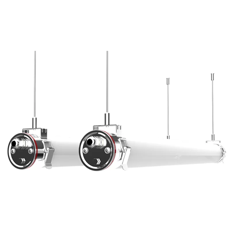 Lampa LED industriala, tubulara, 40W, 4000K, IP69K, IK10, 1.2m