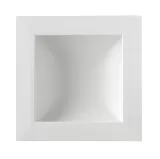 Lampa LED cu lumina indirecta, incastrabila, 20W, patrata, 2700K — imagine 1