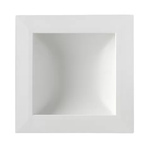 Lampa LED cu lumina indirecta, incastrabila, 20W, patrata, 2700K