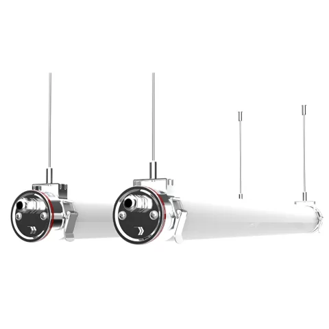 Lampa LED industriala, tubulara, 50W, 4000K, IP69K, IK10, 1.5m