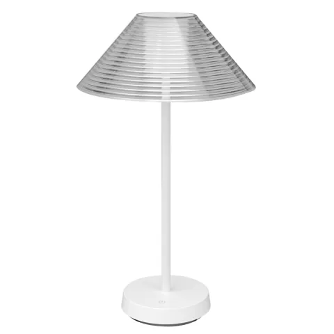 Lampa de birou LED dimabila reincarcabila 1.5W, 3000K, IP44, alba