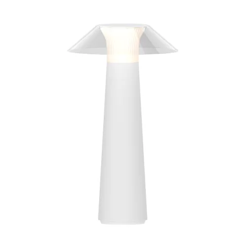 Lampa de birou LED dimabila reincarcabila 1.6W, 3000K, IP44, alba