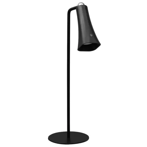 Lampa neagra dimabila reincarcabila magnetica de birou, 3W, 4000K, IP20