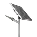 Lampa stradala LED cu panou solar R60, 12W, 4000K, 140x90, SMD2835, IP65 — imagine 2
