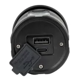 Lanterna LED multifunctionala cu zoom 10/3W, 6500K/5500K, 5V DC, IP44 — imagine 4