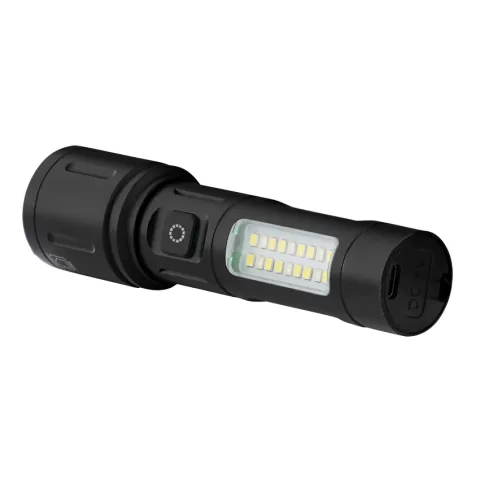 Lanterna LED multifunctionala cu zoom 8W/8W, 6500K/5500K, 5V DC, IP44