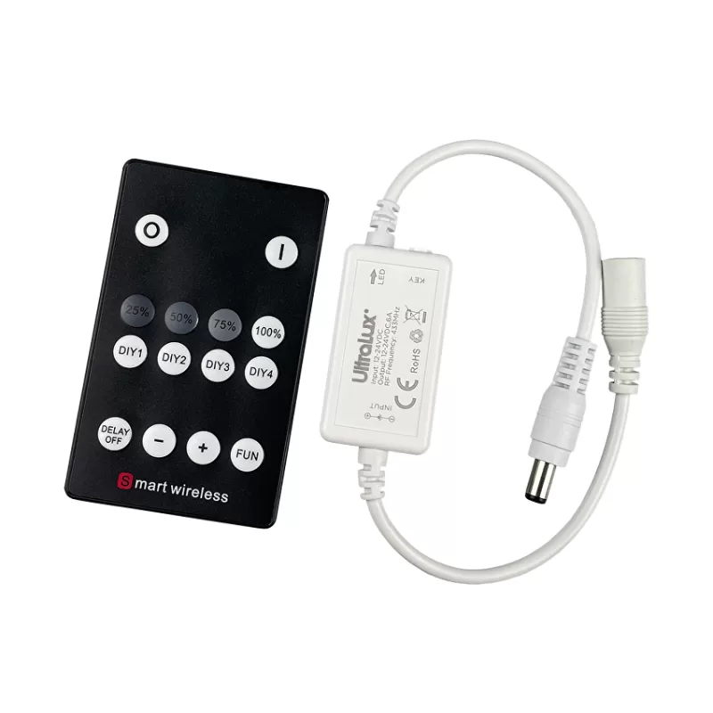 Mini dimmer monocromatic LED 6A, 12-24V DC