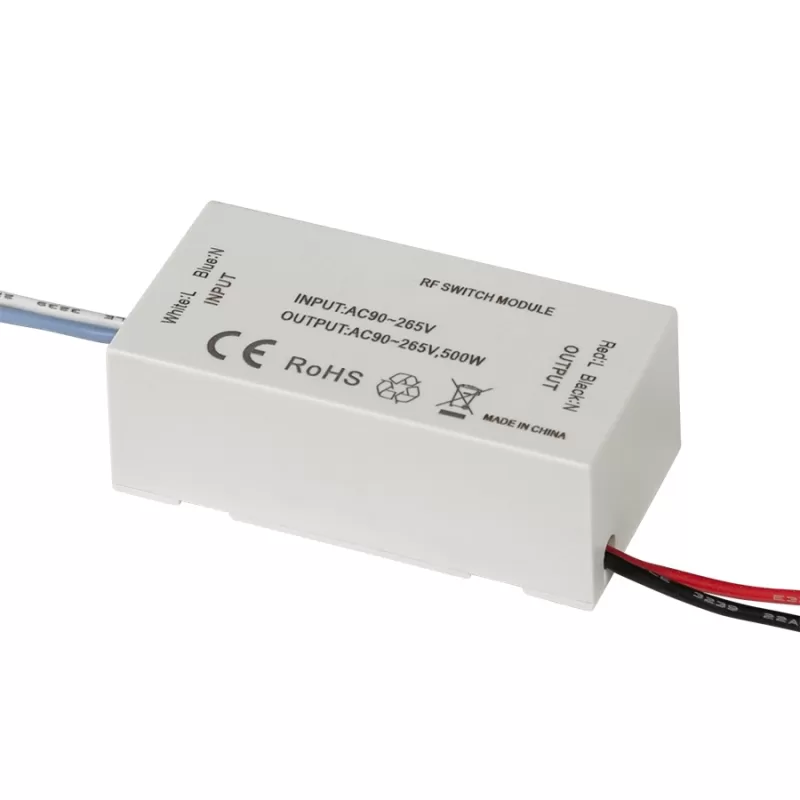 Modul/Intrerupator ON/OFF Smart 2.4G RF pentru iluminat LED, 500W, 220-240V AC