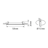 PANOU LED INCASTRABIL ROTUND 6W 4200K — imagine 3