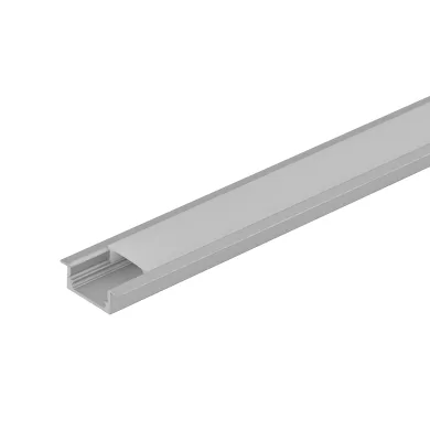 Profil aluminiu pentru benzi flexibile LED, pentru montaj incastrat, 2m