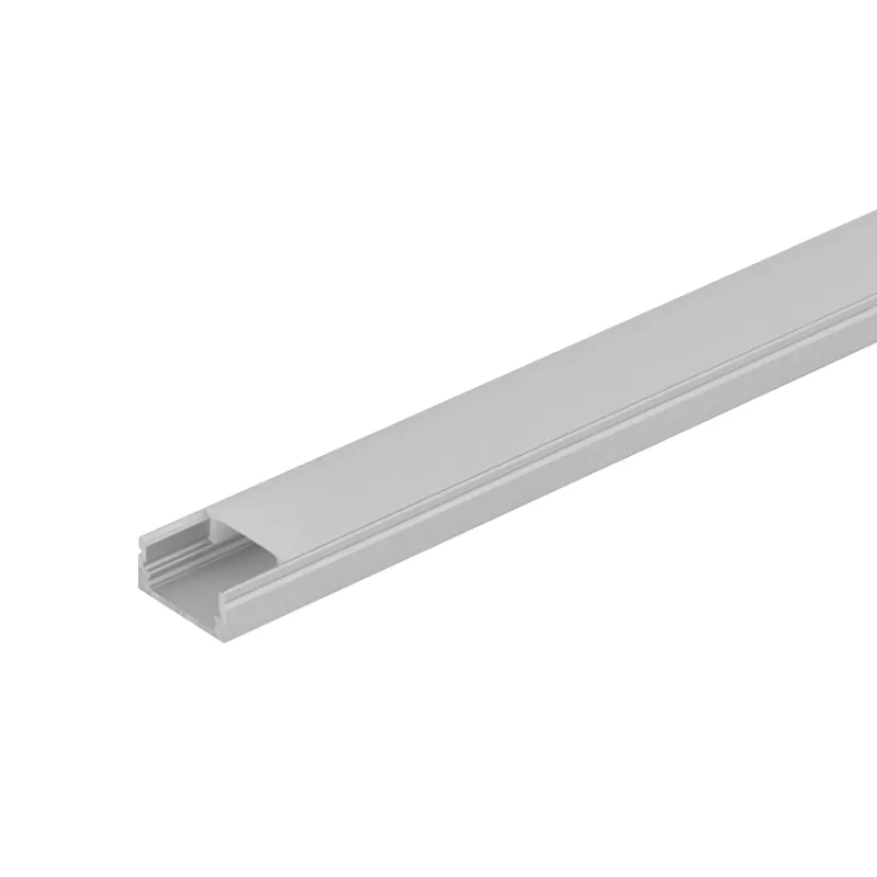 Profil aluminiu pentru benzi flexibile LED, 2m