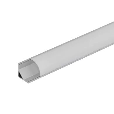 Profil aluminiu unghiular pentru benzi flexibile LED, 2m