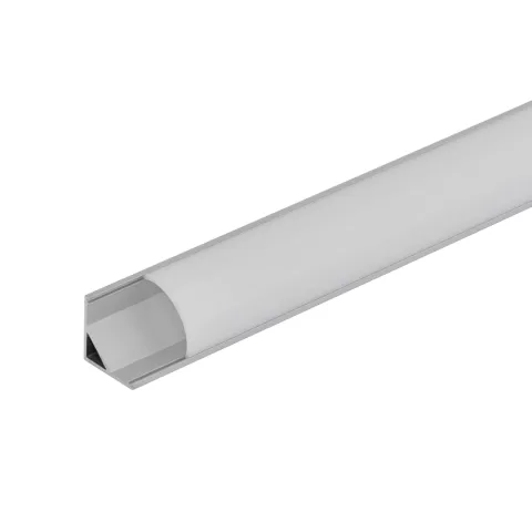 Profil aluminiu pentru benzi LED flexibile, unghiular, 3m - Comenzi sub 25 buc/bax: ridicare din depozit
