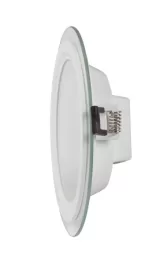 Panou LED cu sticla, incastrabil, rotund, 12W, SMD2835, lumina neutra, IP44 — imagine 2